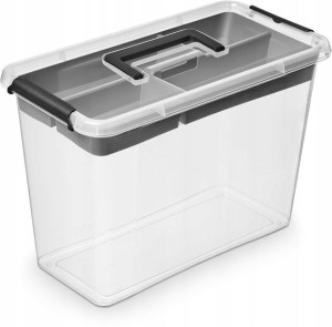 Pojemnik Pudełko Na Klocki 13l + Organizer