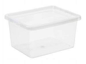 Pojemnik Z Pokrywą Basic Pudełko 20 L