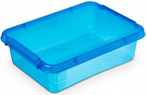 Pudełko Pojemnik Na Klocki Z Pokrywą 8.5l Blue