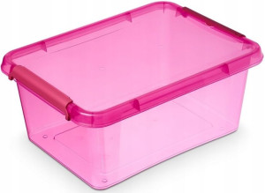 Pudełko Organizer Pojemnik 12,5 L Różowy