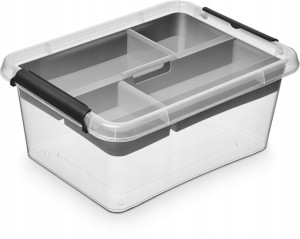 POJEMNIK PUDEŁKO 12,5 l + organizer na drobiazgi