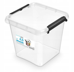 Pojemnik Pudełko Organizer Z Pokrywą 4 L