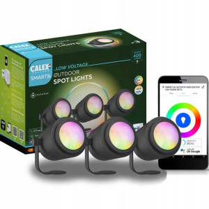 Reflektor 3szt Ogrodowy TUYA Bluetooth RGBW Smart