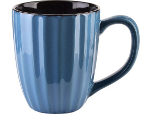 DUŻY Kubek do KAWY HERBATY 400 ml - EVIE BLUE