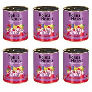 DOLINA NOTECI Karma psa Bez zbóż z Sarną 6 x 800g