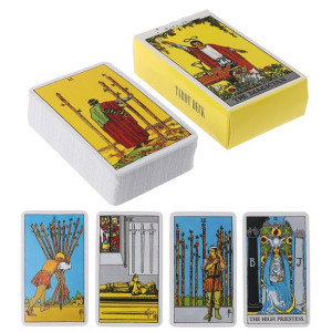 Zestaw klasycznych kart tarota karty do tarota The Rider Tarot The Magician