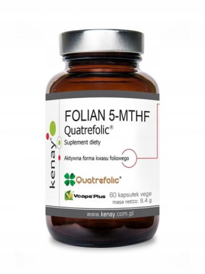 Kenay FOLIAN 5-MTHF (aktywny kwas foliowy) 60 kaps