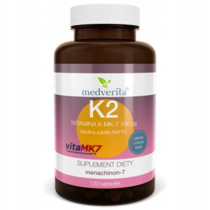 Medverita Witamina K2 MK-7 120kaps MENACHINION-7