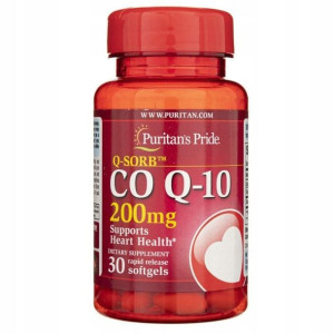 Puritan's Pride Koenzym Q10 200 mg 30kaps SERCE
