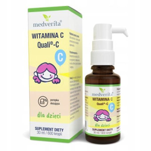 Medverita Witamina C krople dla dzieci Quali-C 30
