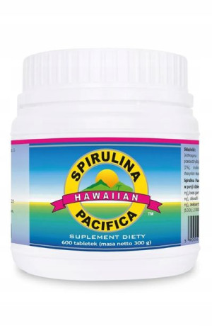 Kenay Spirulina Pacyfica Hawajska 500mg 600tab