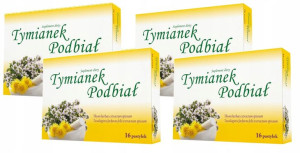 Nord Farm Tymianek Podbiał 64 pastylki Ból gardła
