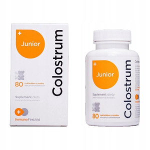Colostrum Junior +probiotyk Immuno First Aid 165mg