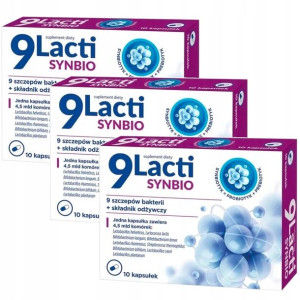 Nord Farm 9 Lacti Synbio probiotyk + prebiotyk 30k