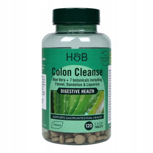 Holland & Barrett Aloes Oczyszczanie jelita 120