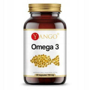 YANGO Omega 3 500mg 60 kapsułek KWASY OMEGA-3