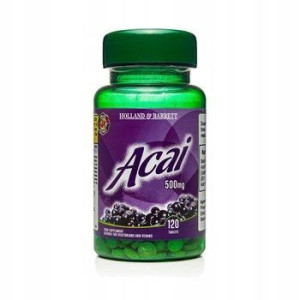Holland & Barrett Acai 500mg 120t JAGODY ACAI