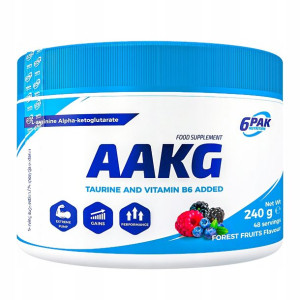 6PAK AAKG 240g Owoce Leśne
