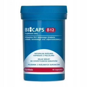 ForMeds Bicaps witamina B12 METYLOKOBALAMINA 60kap