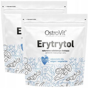 OstroVit Erytrytol 2 kg Erytrol Naturalny Słodzik
