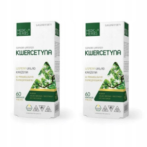 Medica Herbs Kwercetyna 120kapsułek Krążenie Serce
