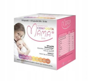Establo Composita Mama DHA 30 + 60 kaps DHA Ciąża