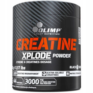 Olimp Creatine Xplode w proszku 260g Siła Ananas