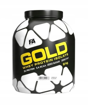 FA Gold Whey Protein Isolate 2kg smak waniliowy