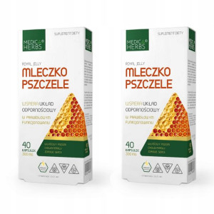 Medica Herbs Mleczko pszczele 80 kapsułek