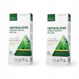 Medica Herbs Niepokalanek 550 mg 120 kapsułek