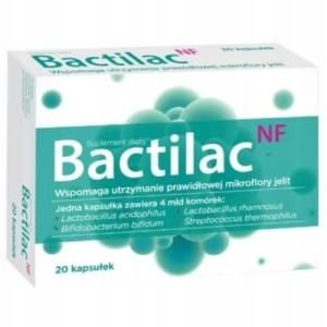 Nord Farm Bactilac NF 20 kapsułek probiotyk