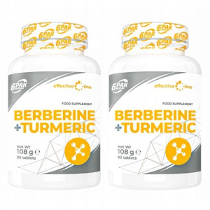 6PAK Berberys Kurkuma Kurkumina Berberyna 180 tab