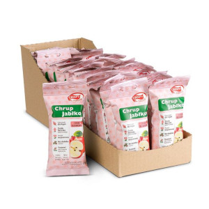 32x Crispy Natural Jabłko z sokiem truskawkowym