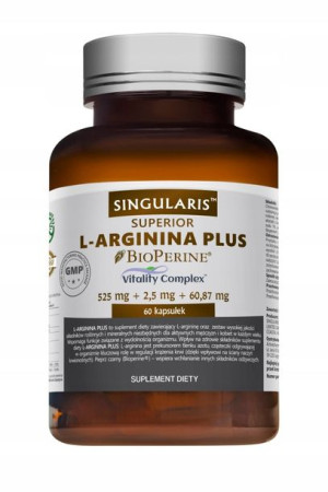 Singularis Superior L-arginina Plus 525mg 60kaps.