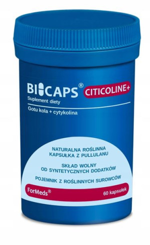 ForMeds Citicoline+ Gotu Kola Cytykolina 60kap.