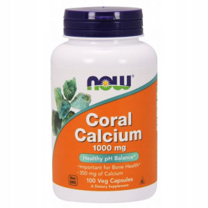 Now Foods Coral Calcium Wapno koralowca 100 kap