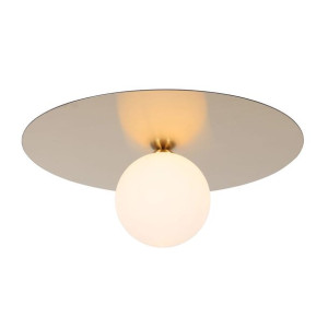 Plafon LED panel Italux Spoletto nowoczesny złoty PLF-201923-1