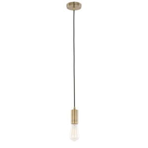 Lampa wisząca Italux Moderna LED stylizowana złota DS-M-038 ANTIQUE BRASS