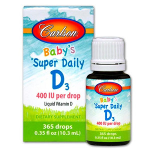 Carlson Labs Baby's Witamina D3 ODPORNOŚĆ 10ml