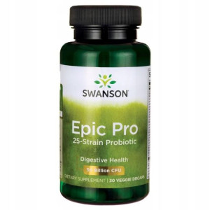 SWANSON, vege Probiotic DR, - Epic Pro 25-Strain