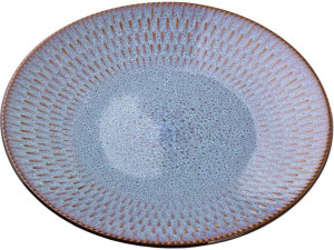 Duży talerz płaski Obiadowy 27 cm - ERICA GREY
