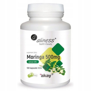 Aliness Moringa ODCHUDZANIE ODPORNOŚĆ 500mg 100kps