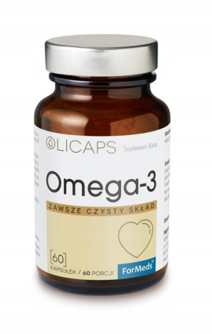 ForMeds OLICAPS OMEGA-3 kwasy EPA DHA serce MÓZG