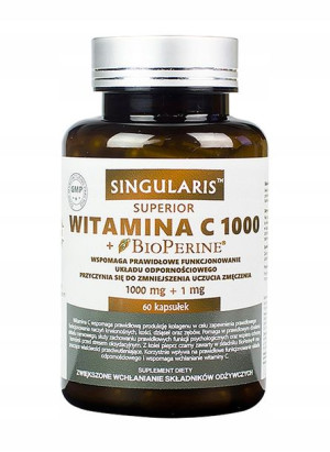 Singularis WITAMINA C 1000 + BioPerine ODPORNOŚĆ