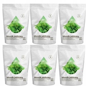 6x Aura Herbals Błonnik jabłkowy 300g