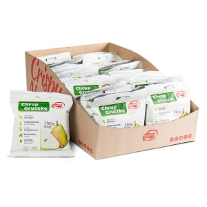 24x Crispy Natural Gruszka suszona plastry 18g