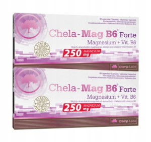 2x Olimp Chela - Mag B6 Forte Mega Caps 60 kaps