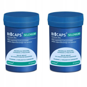 2x ForMeds Bicaps Selenium Selen 300µg 60 kapsułek
