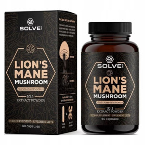 SolveLabs Lion's Mane Soplówka jeżowata Ekstrakt