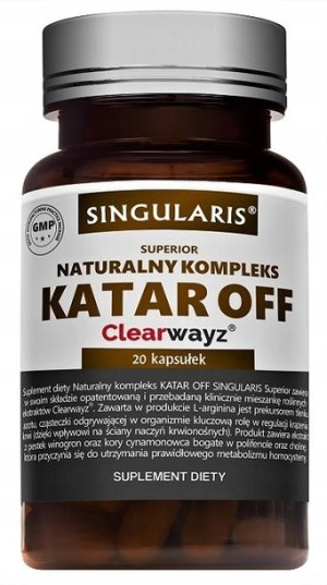 Singularis Katar Off 20 kaps. Naturalny kompleks